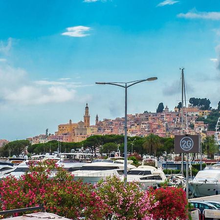 Vina Del Mare, Vue Mer, Terrasse Menton Buitenkant foto