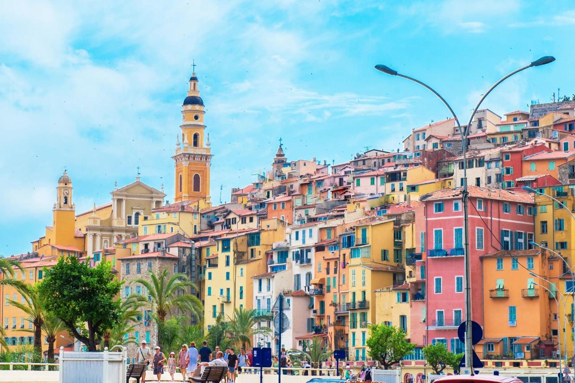 Vina Del Mare, Vue Mer, Terrasse Menton Buitenkant foto