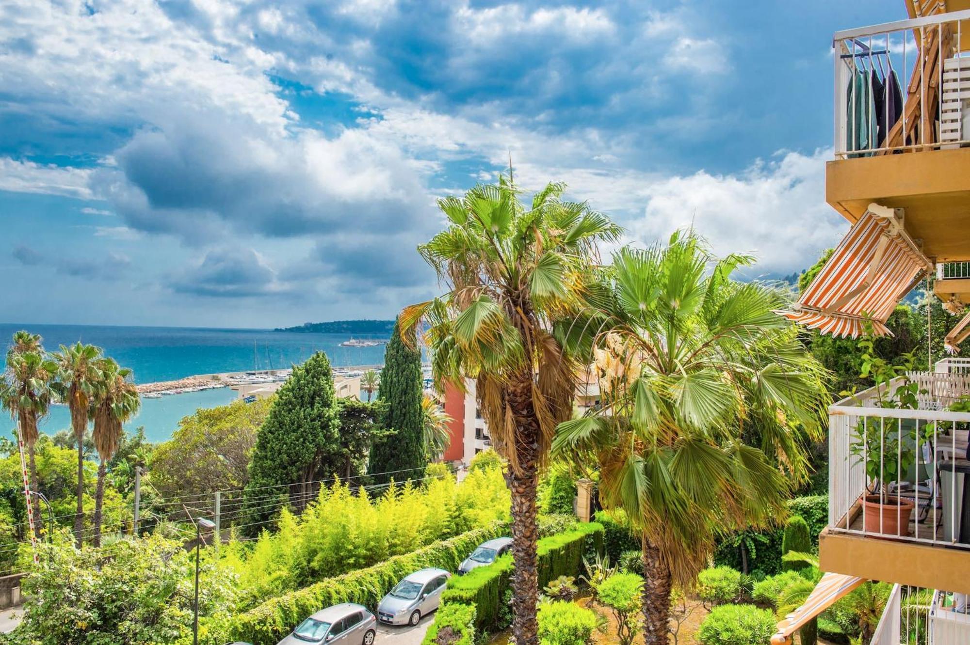 Vina Del Mare, Vue Mer, Terrasse Menton Buitenkant foto